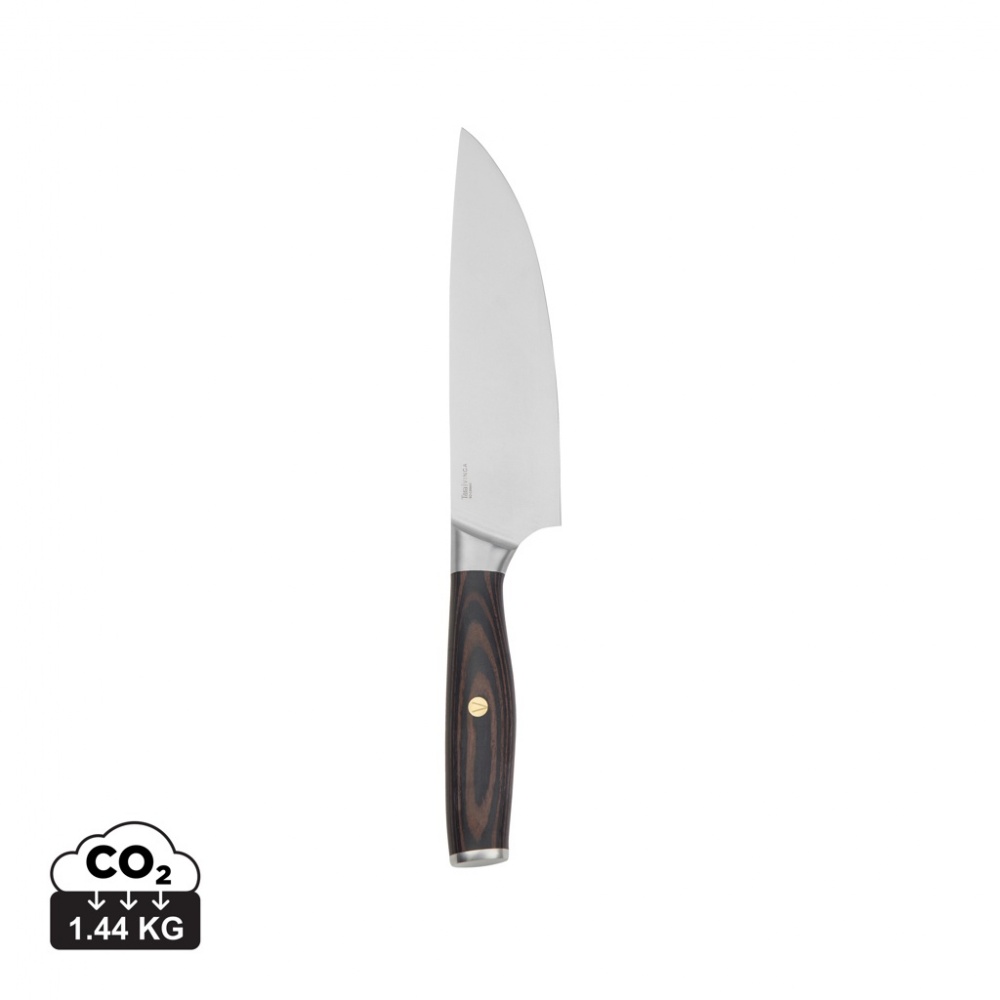 Logotrade promotional products photo of: VINGA Tara RCS recycled steel chef's knife