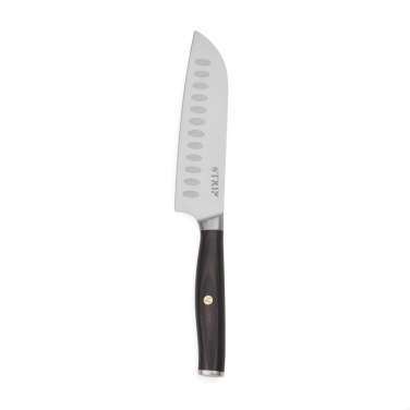 Logo trade promotional merchandise picture of: VINGA Tara RCS recycled steel santoku knife