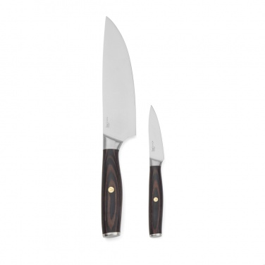 Logo trade promotional giveaways image of: VINGA Tara RCS recycled steel chef's set