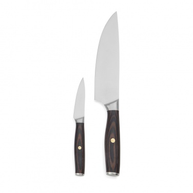 Logo trade business gifts image of: VINGA Tara RCS recycled steel chef's set