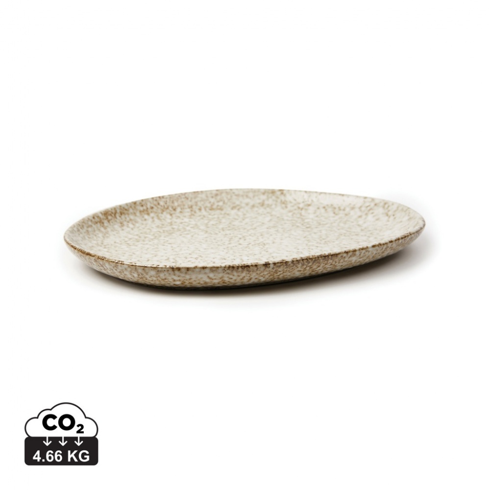 Logotrade promotional item picture of: VINGA Nuvem stoneware serving plate