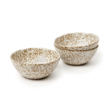 Logo trade advertising product photo of: VINGA Nuvem stoneware mini bowl, 3 pcs set