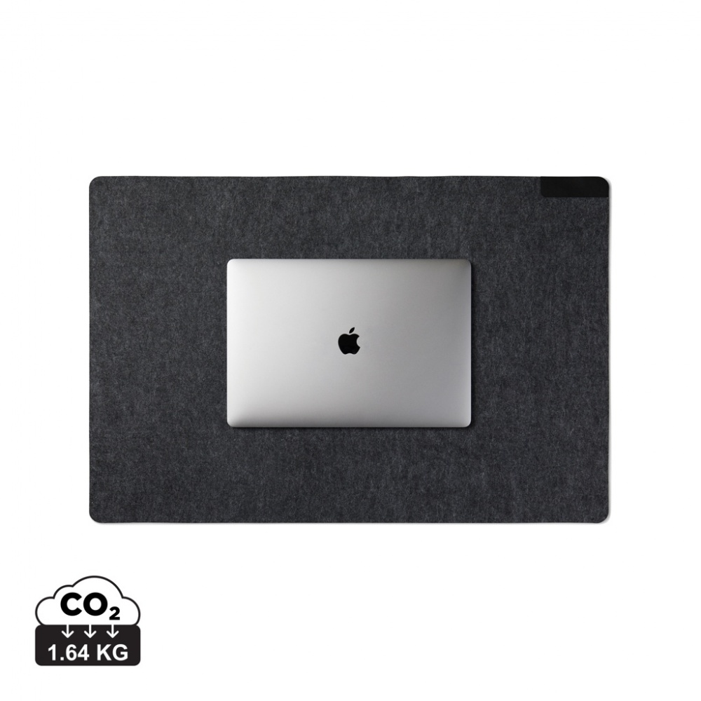 Logotrade corporate gift image of: VINGA Albon GRS recycled felt desk pad