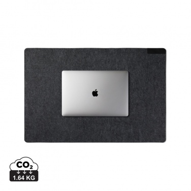 Logotrade promotional gift image of: VINGA Albon GRS recycled felt desk pad