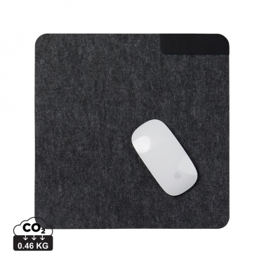 Logo trade promotional items image of: VINGA Albon GRS recycled felt mouse pad