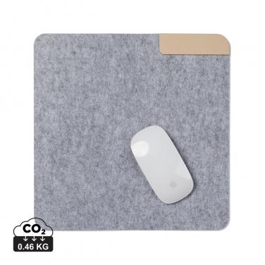 Logotrade promotional merchandise photo of: VINGA Albon GRS recycled felt mouse pad