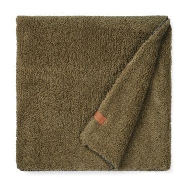 Logotrade corporate gifts photo of: VINGA Maine GRS recycled double pile blanket