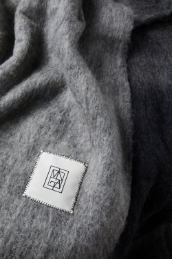 Logotrade promotional item picture of: Vinga Saletto wool blend blanket