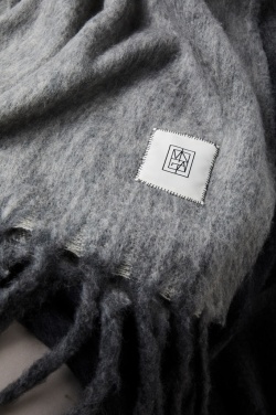 Logo trade promotional product photo of: Vinga Saletto wool blend blanket