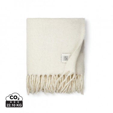 Logo trade promotional item photo of: Vinga Saletto wool blend blanket