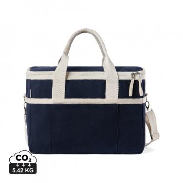 Logo trade promotional products image of: VINGA Volonne AWARE™ recycled canvas cooler basket