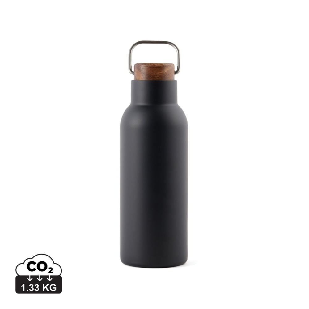 Logo trade corporate gifts picture of: VINGA Ciro RCS recycled vacuum bottle 580ml