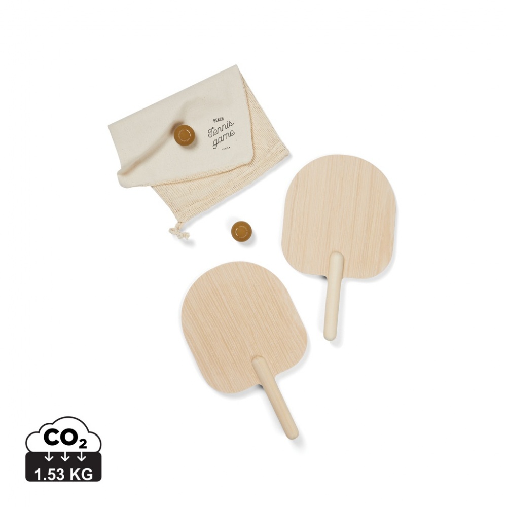Logotrade promotional item picture of: VINGA Miro beach tennis game