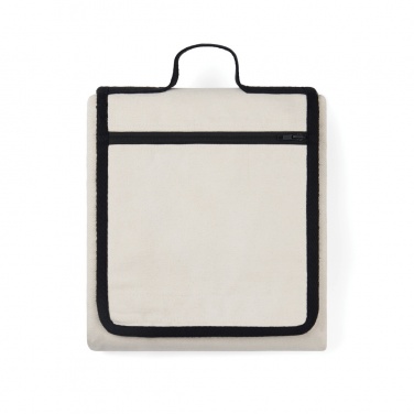 Logo trade promotional items image of: VINGA Volonne AWARE™ recycled canvas picnic blanket