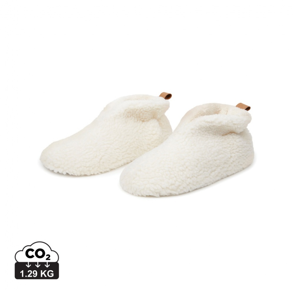 Logo trade promotional gifts picture of: VINGA Santos RCS recycled pet cosy slippers