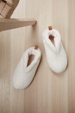 Logo trade advertising products picture of: VINGA Santos RCS recycled pet cosy slippers