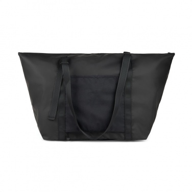 Logo trade promotional giveaways picture of: VINGA Livorno GRS recycled polyester weekend bag