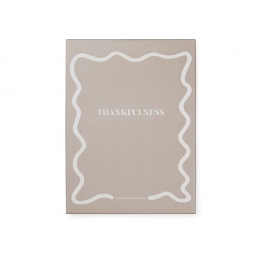 Logotrade corporate gift picture of: VINGA Thankfulness GRS recycled paper journal