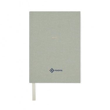 Logo trade corporate gifts image of: VINGA Mind GRS recycled paper journal