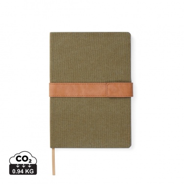 Logo trade promotional product photo of: VINGA Bosler RCS recycled paper notebook