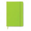 A5 notebook 96 plain sheets, Lime