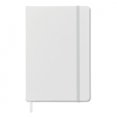 Logo trade promotional product photo of: A5 notebook 96 plain sheets