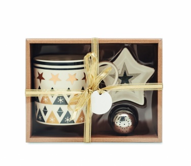 Logotrade promotional merchandise image of: Mug mini plate filter in box