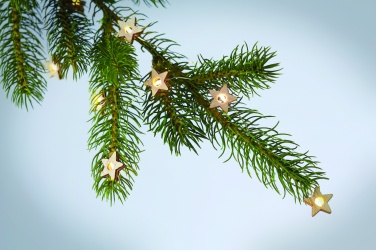 Logo trade corporate gifts image of: String with 20 star lights