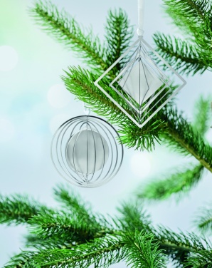 Logo trade promotional merchandise picture of: Circle decoration with ribbon