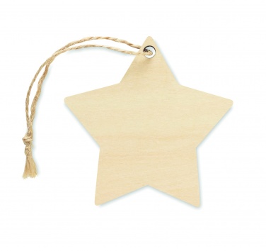 Logotrade promotional product image of: Christmas ornament star