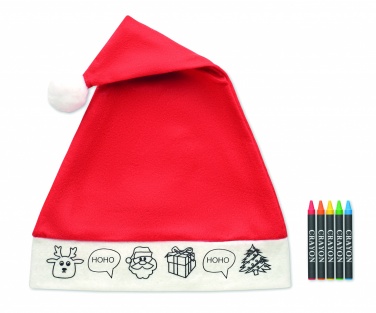 Logo trade promotional items image of: Kids Santa hat