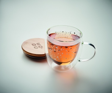 Logo trade advertising products picture of: Double wall borosilicate mug