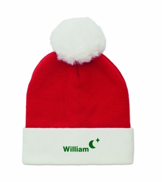 Logo trade promotional merchandise photo of: Christmas knitted beanie