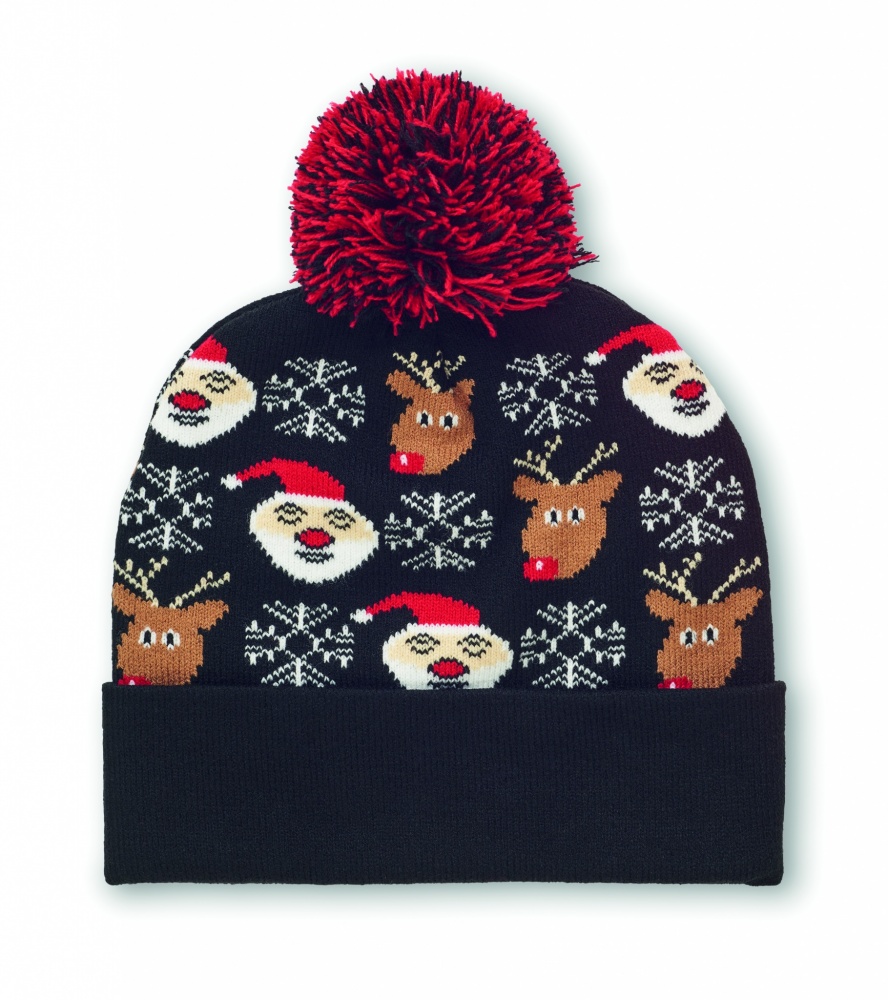 Logotrade promotional gift picture of: Christmas knitted beanie