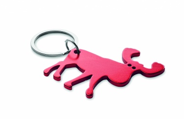 Logotrade business gift image of: Recycled aluminium key ring Pori
