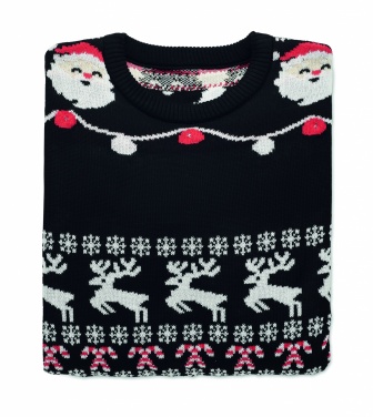 Logo trade promotional gifts picture of: Christmas LED sweater L/XL