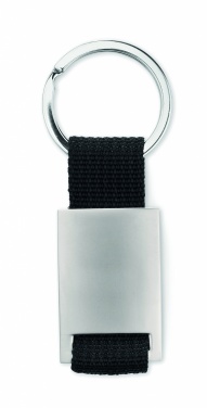 Logo trade promotional products image of: Metal rectangular key ring Espoo