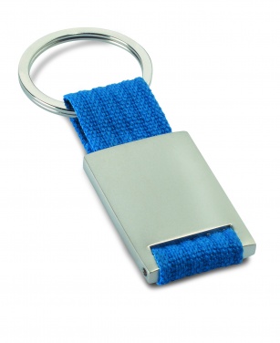 Logotrade business gift image of: Metal rectangular key ring Espoo