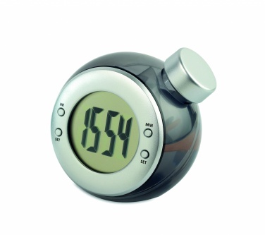 Logo trade advertising products image of: Water powered LCD desk clock