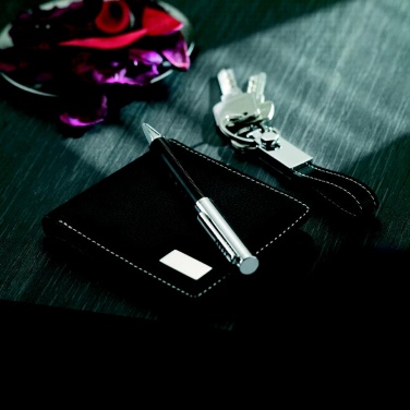 Logotrade promotional giveaway picture of: Ball pen key ring and wallet Lappeenranta