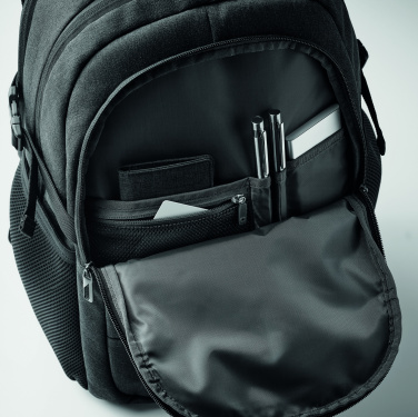 Logotrade promotional gifts photo of: 600D RPET laptop backpack