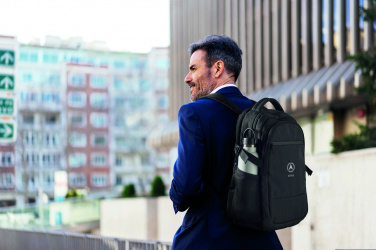 Logo trade promotional products picture of: 600D RPET laptop backpack