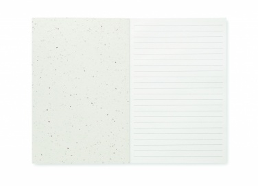 Logo trade promotional item photo of: A5 seed paper cover notebook