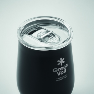 Logo trade promotional giveaways image of: Recycled stainless steel mug