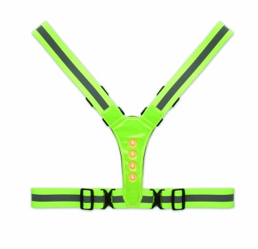 Logotrade corporate gift image of: Reflective body belt with LED