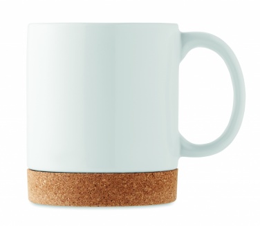 Logotrade promotional product image of: Sublimation ceramic cork mug
