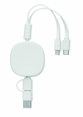 Logotrade promotional items photo of: Retractable charging USB cable