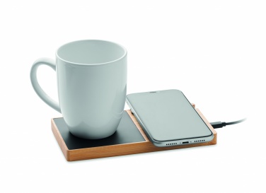 Logo trade promotional item photo of: 1Wireless charger mug warmer