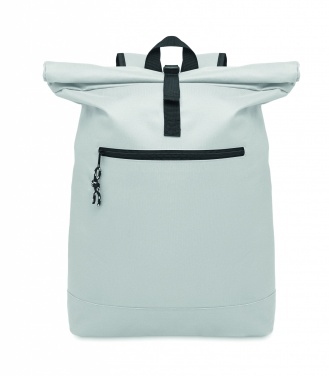 Logo trade promotional items picture of: 600Dpolyester rolltop backpack