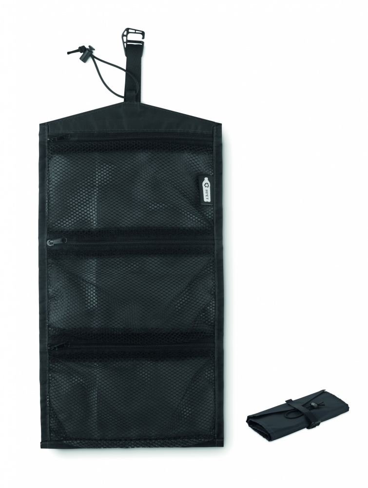 Logotrade promotional merchandise photo of: 210RPET travel cable organizer